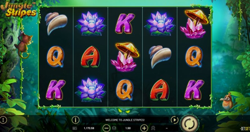 Play Jungle Stripes by Betsoft at 1Win Casino