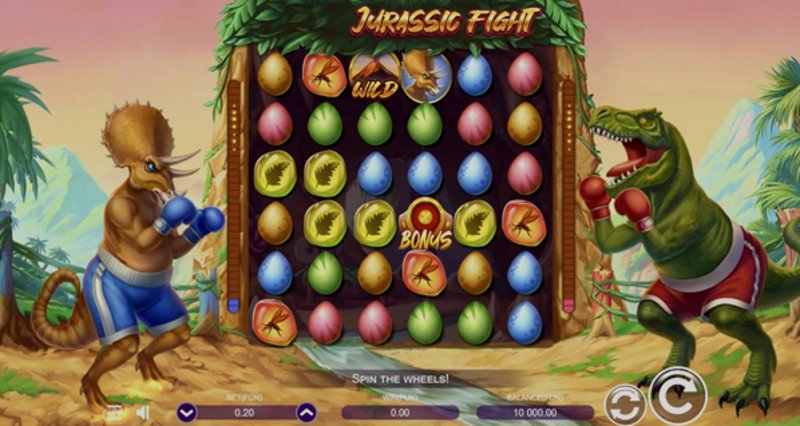 Play Jurassic Fight by Zillion at 1Win Casino