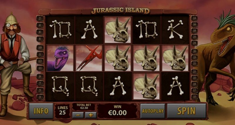 Play Jurassic Island by Playtech at 1Win Casino