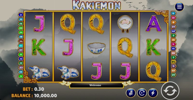 Play Kakiemon by Velagaming at 1Win Casino