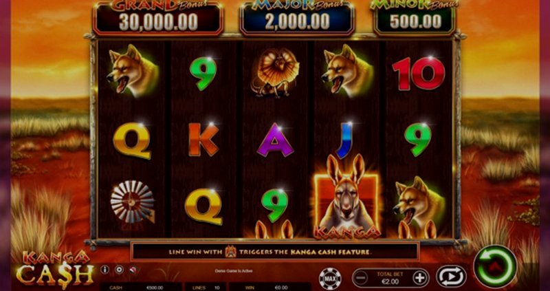 Play Kanga Cash by Ainsworthgame at 1Win Casino