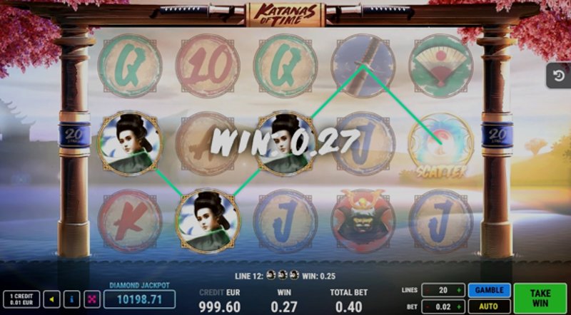 Play Katanas of Time by Fazi at 1Win Casino