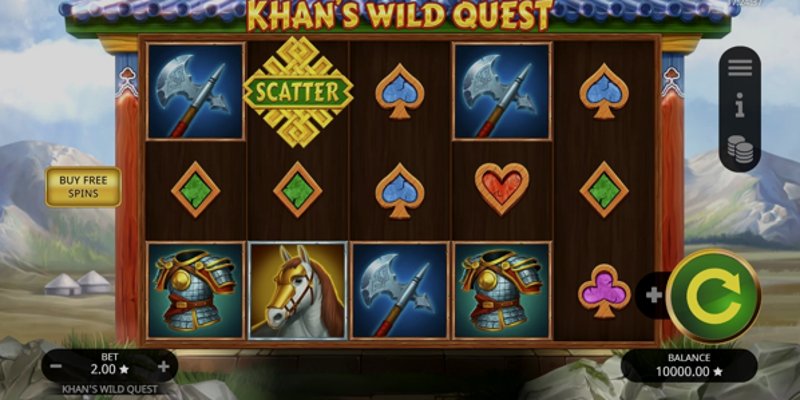 Play Khans Wild Quest by Booming at 1Win Casino