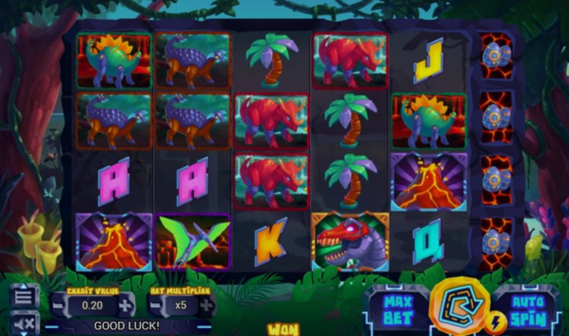 Play King Dinosaur by Swintt at 1Win Casino