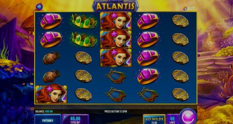 Play King of Atlantis by Cq9 at 1Win Casino