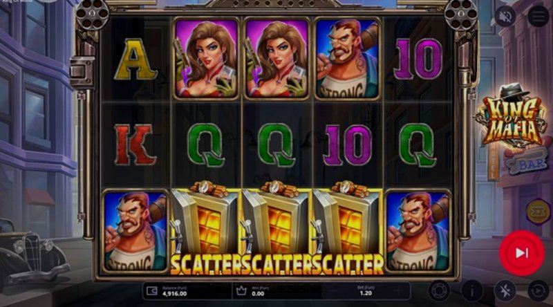 Play King of Mafia by Onetouch at 1Win Casino