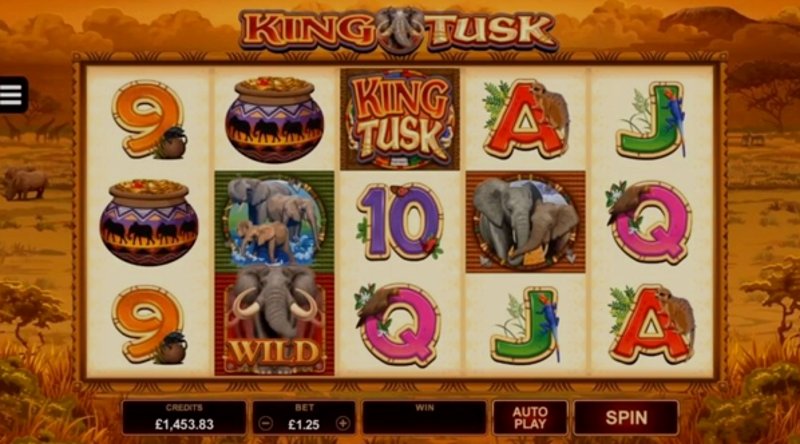 Play King Tusk by Microgaming at 1Win Casino