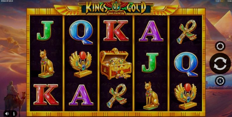 Play Kings of Gold by Isoftbet at 1Win Casino