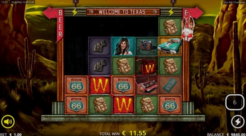 Play Kiss My Chainsaw by Nolimit City at 1Win Casino