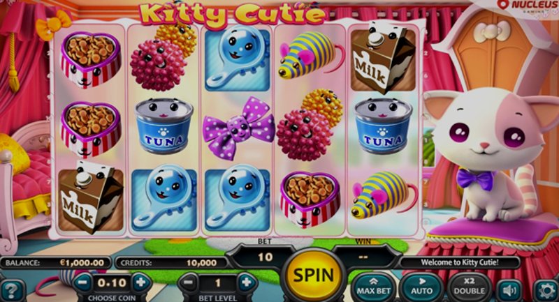 Play Kitty Cutie by Nucleus Gaming at 1Win Casino