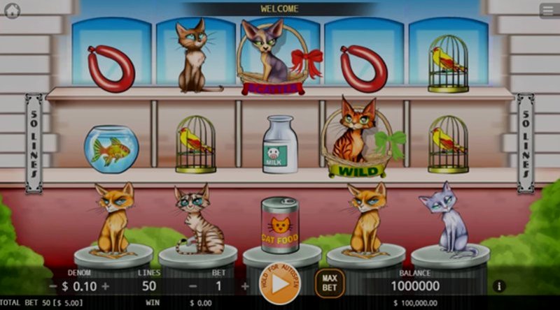 Play Kitty Living by Kagaming at 1Win Casino