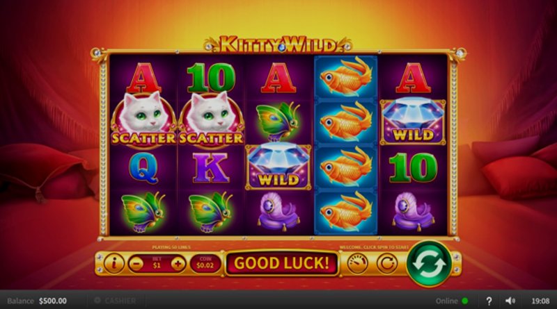 Play Kitty Wild by Skywind at 1Win Casino