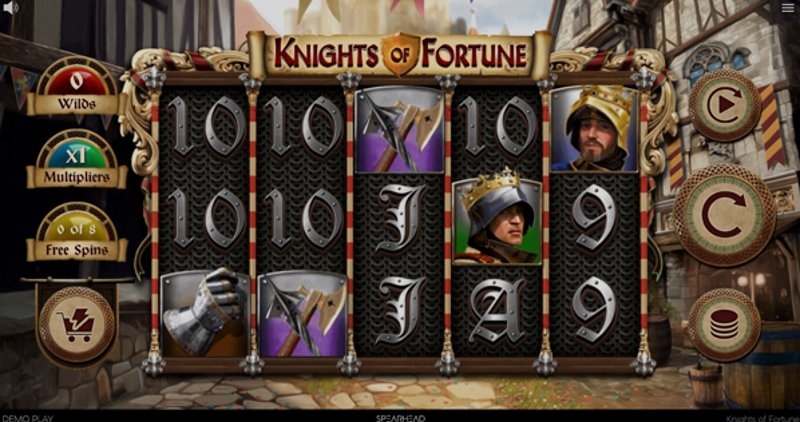 Play Knights of Fortune by Spearhead at 1Win Casino