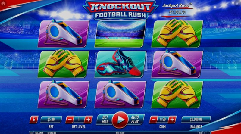 Play Knockout Football by Habanero at 1Win Casino