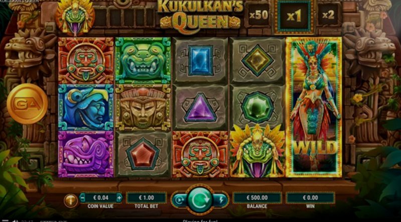 Play Kukulkan’s Queen by Gameart at 1Win Casino