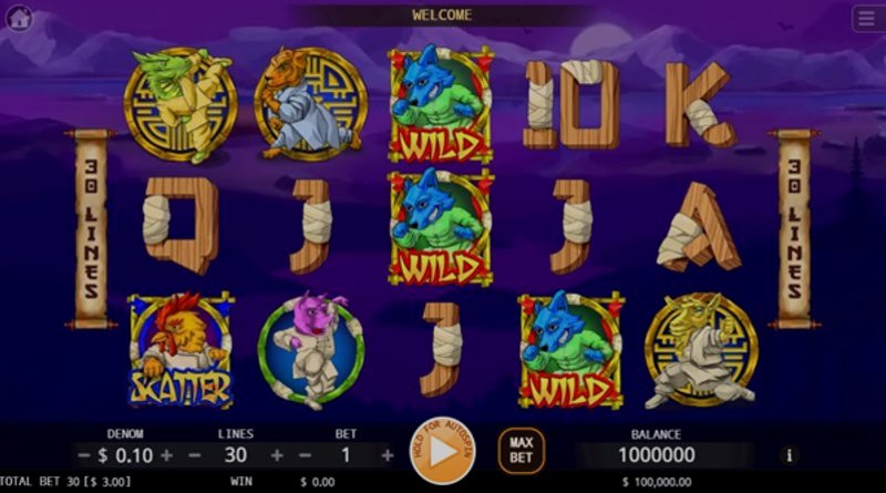 Play KungFu Kash by Kaga at 1Win Casino