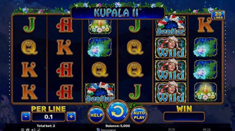 Play Kupala 2 by Spinomenal at 1Win Casino