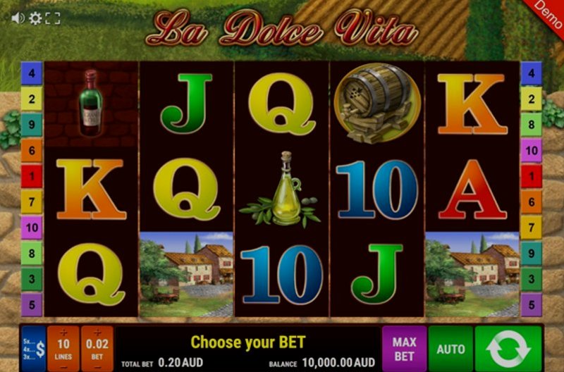 Play La Dolce Vita by Gamomat Premium at 1Win Casino