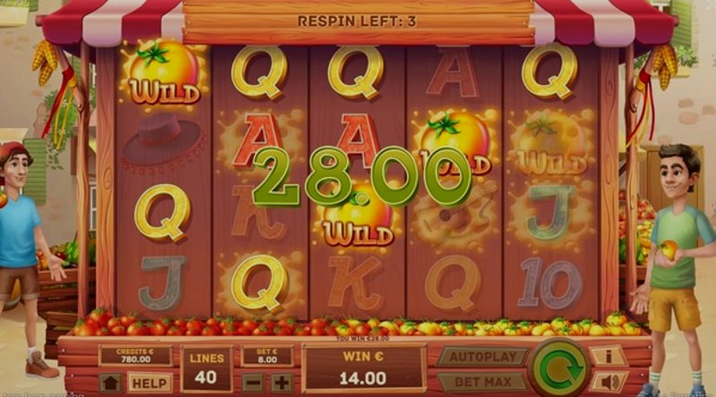 Play La Tomatina by Tomhorn at 1Win Casino