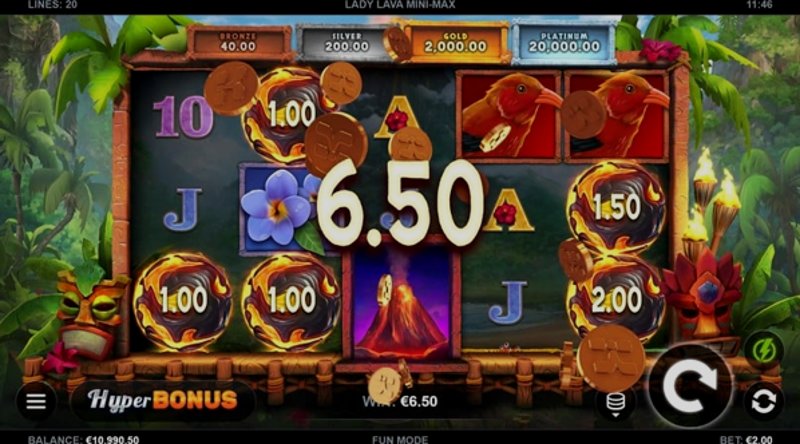 Play Lady Lava by Kalamba at 1Win Casino