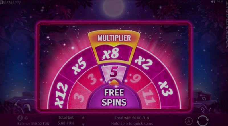 Play Lady Wolf Moon Megaways by Bgaming at 1Win Casino