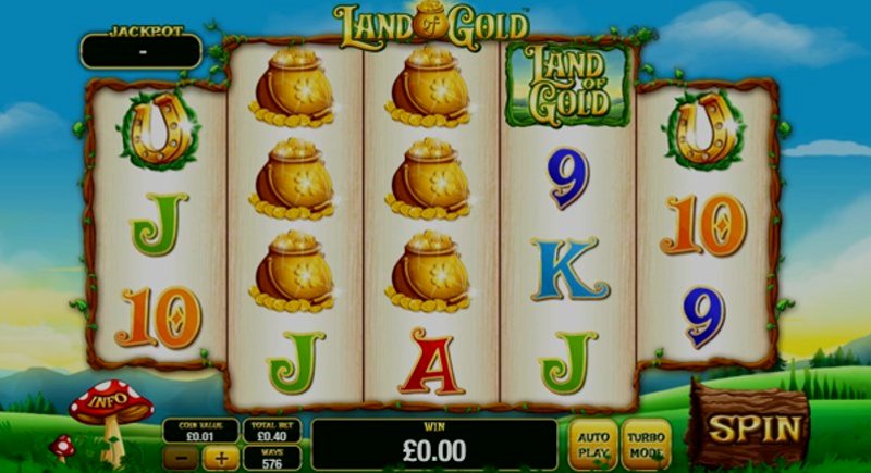 Play Land of Gold by Kaga at 1Win Casino