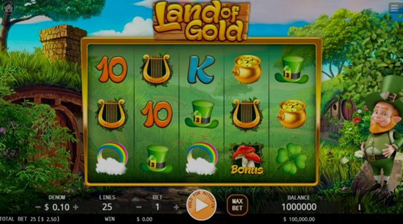 Play Lands of Gold by Kagaming at 1Win Casino