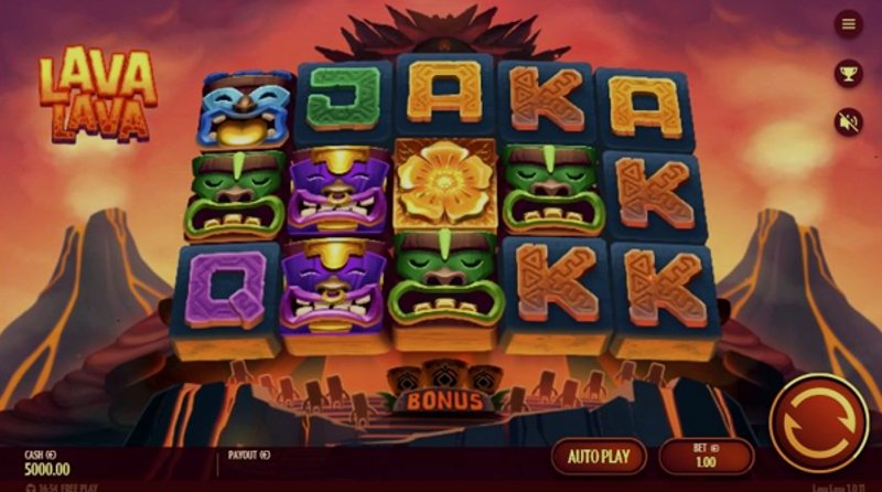 Play Lava Lava by Thunderkick at 1Win Casino