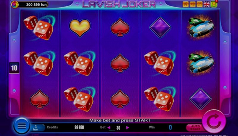 Play Lavish Joker by Belatra at 1Win Casino