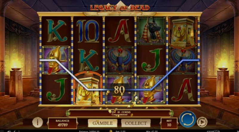 Play Legacy of Dead by Playn Go at 1Win Casino