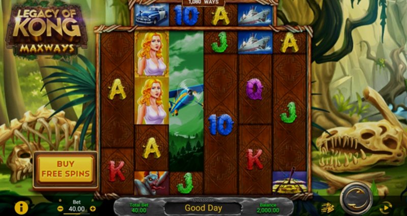 Play Legacy of Kong by Spadegaming at 1Win Casino