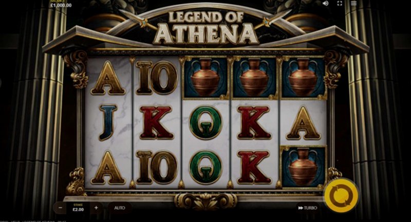 Play Legend Of Athena by Redtiger at 1Win Casino