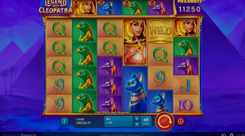 Play Legend of Cleopatra in Chile at 1Win Casino