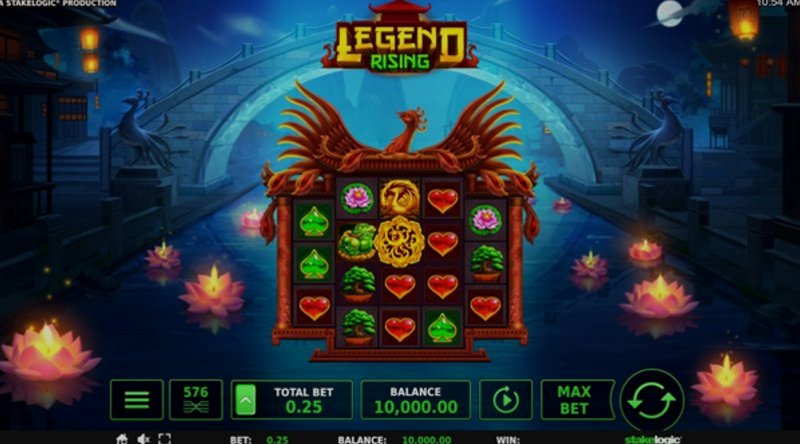 Play Legend Rising by Stakelogic at 1Win Casino