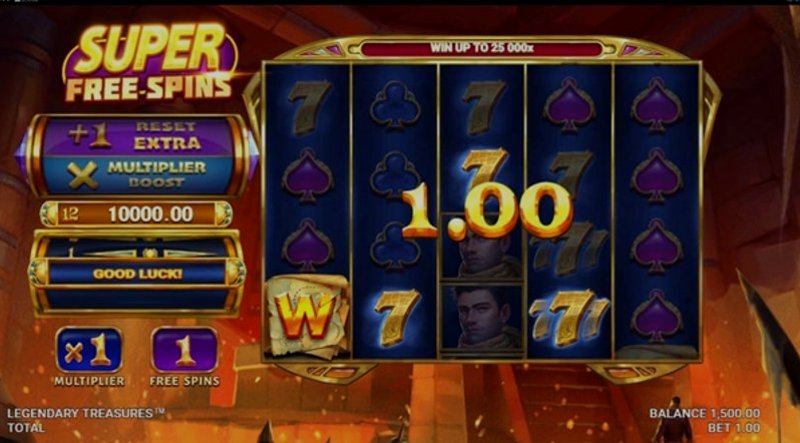 Play Legendary Treasures by Microgaming at 1Win Casino