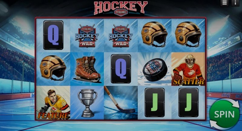 Play Legends Of Hockey in Uganda at 1Win Casino