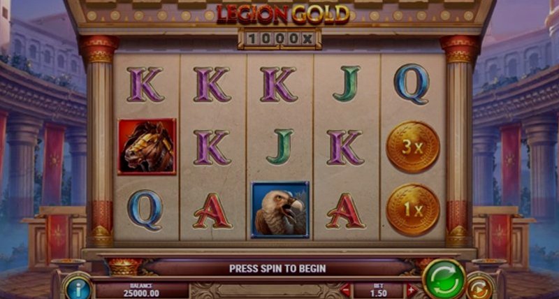 Play Legion Gold by Playn Go at 1Win Casino