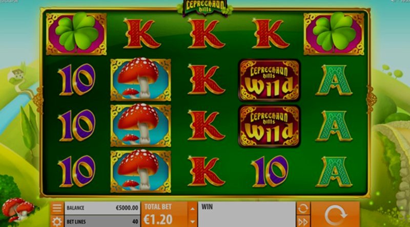 Play Leprechaun Hills by Quickspin at 1Win Casino