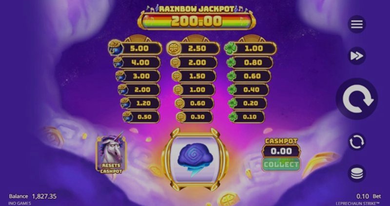 Play Leprechaun Strike by Microgaming at 1Win Casino