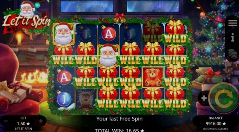 Play Let it Spin by Booming at 1Win Casino