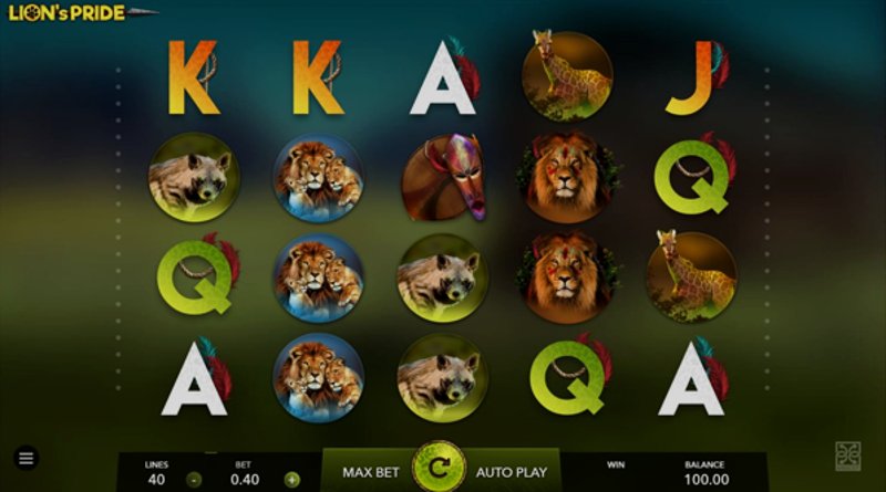 Play Lions Pride by Games Global at 1Win Casino