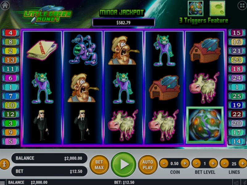 Play Little Green Money by Habanero at 1Win Casino