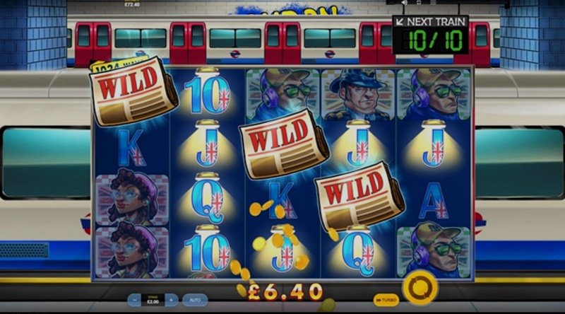 Play London Tube by Red Tiger at 1Win Casino