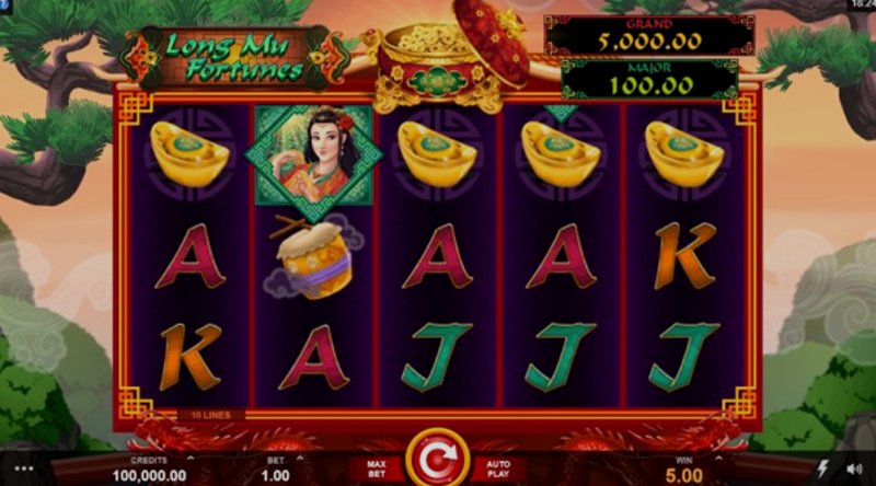 Play Long Mu Fortunes by Games Global at 1Win Casino