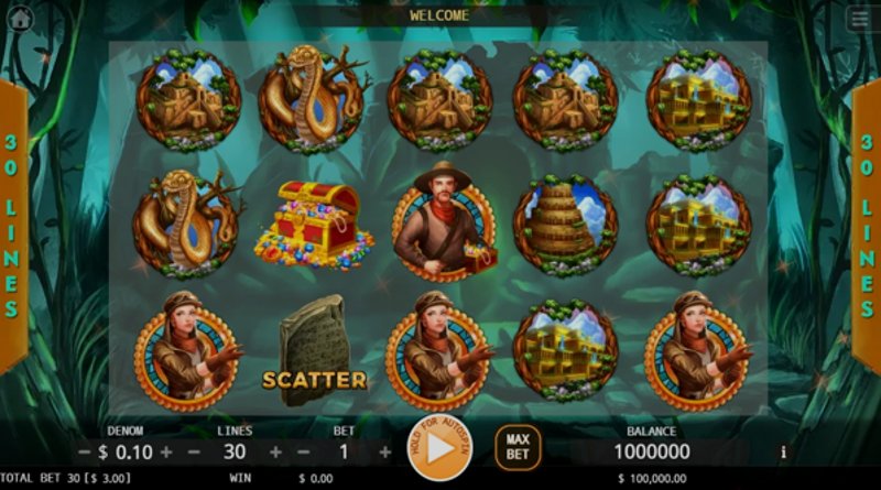 Play Lost Realm by Kaga at 1Win Casino