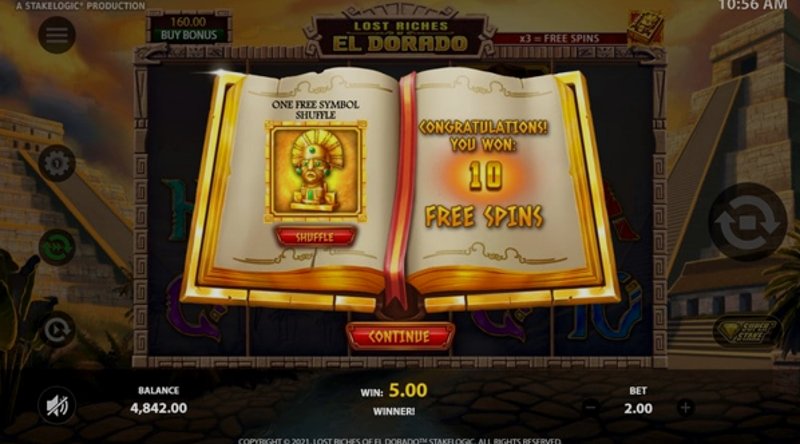 Play Lost Riches of El Dorado by Stakelogic at 1Win Casino