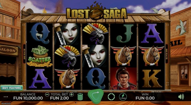 Play Lost Saga by Caleta at 1Win Casino