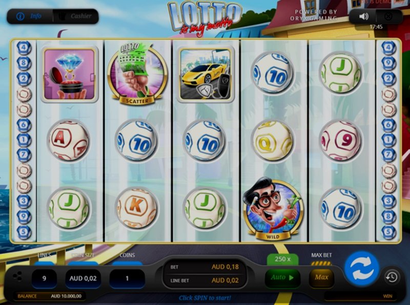 Play Lotto is my Motto by Bluehorn at 1Win Casino