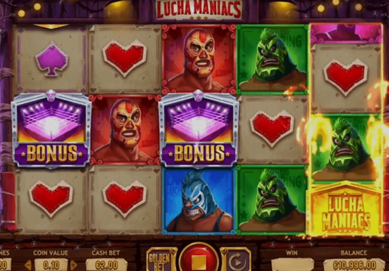 Play Lucha Maniacs by Yggdrasil at 1Win Casino