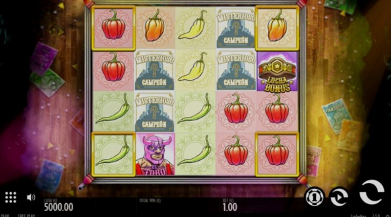 Play Luchadora by Thunderkick at 1Win Casino